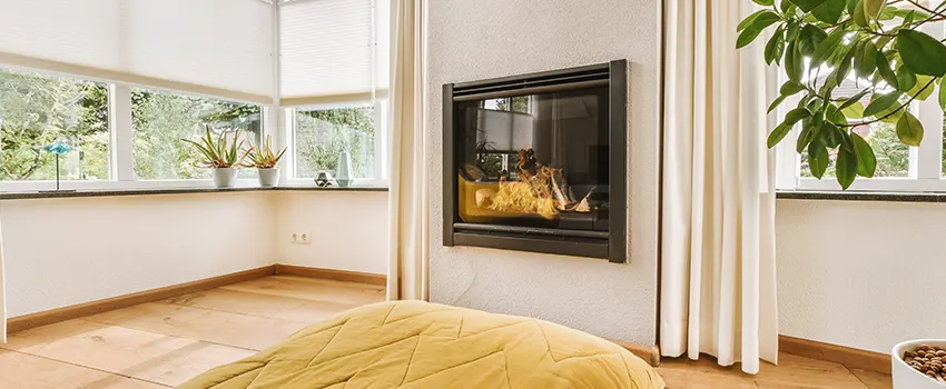 Residential Fireplace Ceramic Glass Installation in Beacon, NY