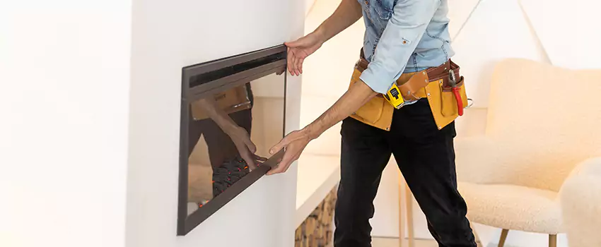 Metal Fireplace Installation in Beacon, New York
