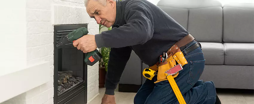 New Indoor Fireplace Installation in Beacon, New York