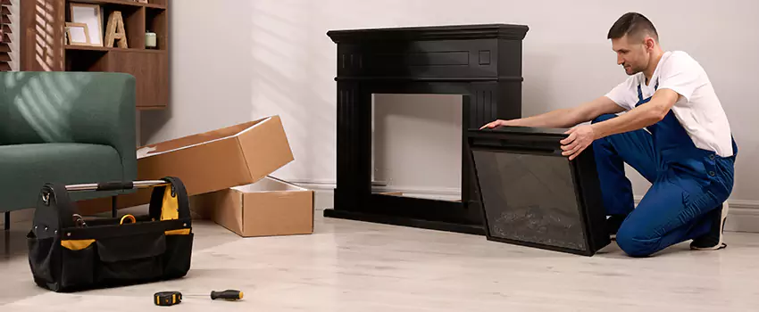 Old Rusted Metal Fireplace Repair And Replacement in Beacon, NY