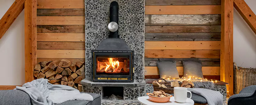 Thelin Hearth Products Direct Vent Gas Stove Fireplace Inspection in Beacon, New York